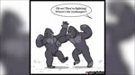 Petfoolery Comics:Gorillas punished with a spankin - Pos 1.382